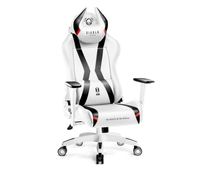 Fotel gamingowy DIABLO Chairs X-Horn 2.0 King Size biało-czarny